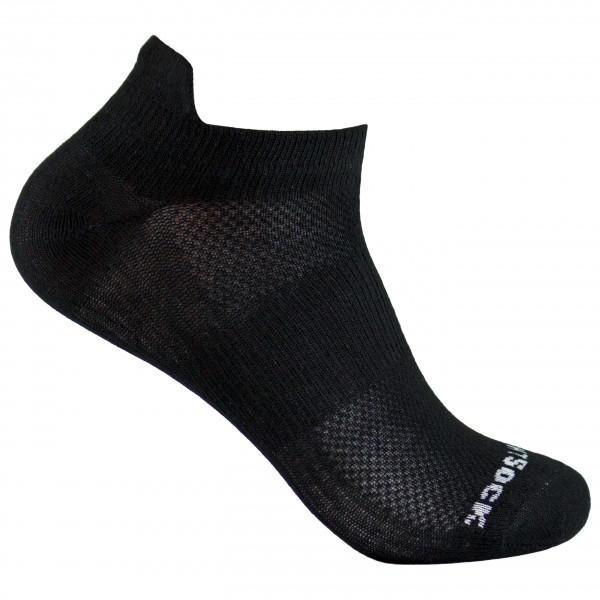 Wrightsock - Coolmesh II Low Tab - Multifunktionssocken Gr L;M;S;XL grau;grün;rosa/lila;schwarz von Wrightsock