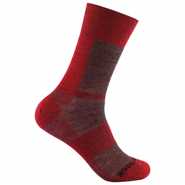 Wrightsock - Coolmesh II Merino Crew - Wandersocken Gr M rot Wrightsock - Coolmesh II Merino Crew - Wandersocken Gr M rot von Wrightsock