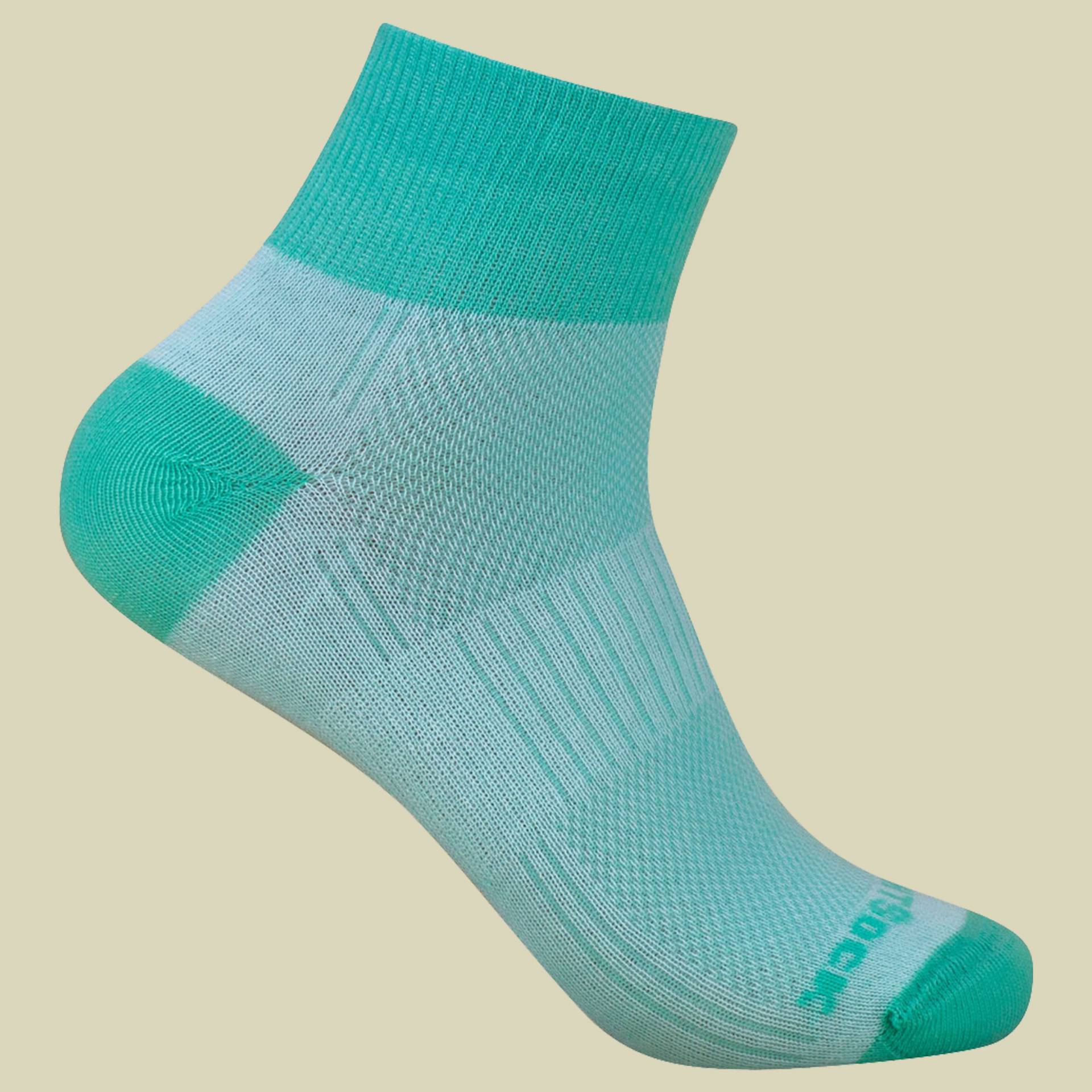 Coolmesh II Quarter Größe 37,5-41 (M) Farbe lucite von Wrightsock