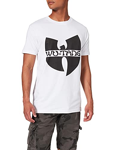 Wu Wear Herren Logo T-Shirt, weiß, XXXXL von Wu Wear