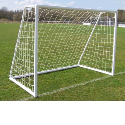 Fußballtornetz, 1,8 x 1,2 m, für Kinder, langlebig, tragbar, ohne Rahmen, Training, Ersatznetz, passend für 1,8 m x 1,8 m, 3,6 x 1,8 m, 6 x 2,4 m Tornetz (3,6 x 1,8 m) von Wulachaka