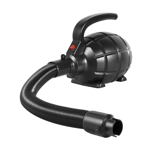Elektrische Luftpumpe,600W Luftpumpe Elektrisch Elektrische Pumpe 17000pa mit 4 Düsen Für Aufblasbare Air Track Matte, Luftmatratze, Schwimmringe, Flöße, Wasserbetten von Wulimasun