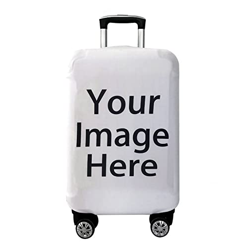 Passen Sie Ihr Bild / Name / Logo An Gepäckabdeckung-Elastischer Kofferbezug Ölgemälde Tränen / Kuss Von Gustav Klimt Beauty 3D-Druck Gepäck Schutzhülle Für 18-32 Zoll, Benutzerdefiniertes Foto, M von WunM Studio CE