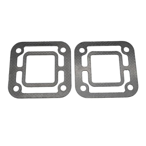 QoeLiue 2 STÜCKE Auspuffkrümmerdichtung Kompatibel Mit 3850495 908013 3.0L GS GL GLM GLP GSM GSP 33770 9-65100 18-2875 Boot von WyGdVE