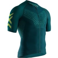 X-BIONIC Twyce 4.0 kurzarm Fahrradtrikot Herren pine green/amazonas green L von X-BIONIC