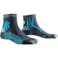 X-BIONIC Xbs Effektor Run 4.0 Damen Laufsocken charcoal/effektor/turquoise 37-38 von X-BIONIC