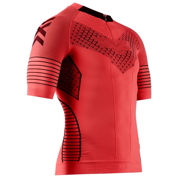 X-Bionic - Twyce Race Shirt S/S - Laufshirt Gr L;M;S;XL;XXL rot;schwarz von X-BIONIC