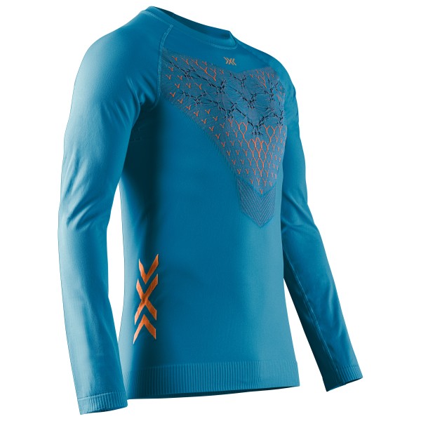 X-Bionic - Twyce Run Shirt L/S - Laufshirt Gr XXL blau von X-BIONIC
