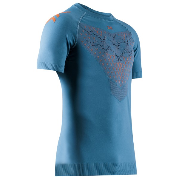 X-Bionic - Twyce Run Shirt S/S - Laufshirt Gr XL blau von X-BIONIC
