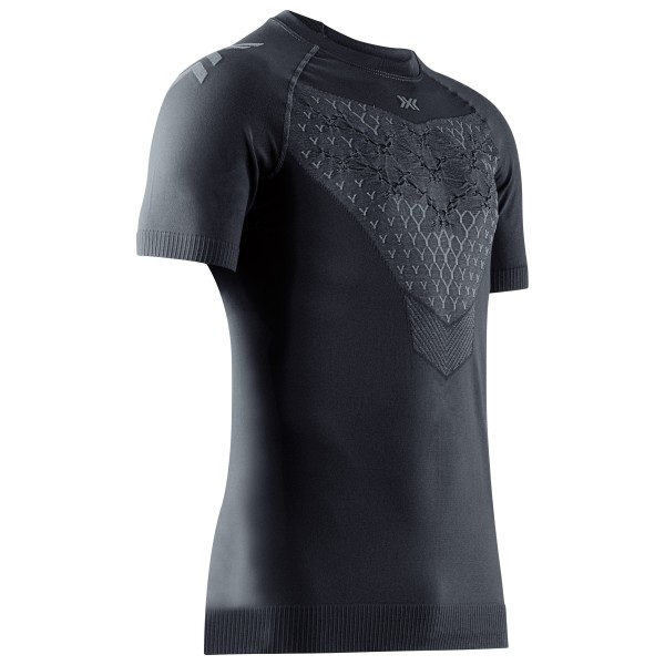 X-Bionic - Twyce Run Shirt S/S - Laufshirt Gr XXL blau/schwarz von X-BIONIC