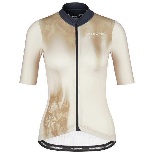 X-Bionic - Women's Corefusion Ride Jersey S/S - Radtrikot Gr XL beige von X-BIONIC