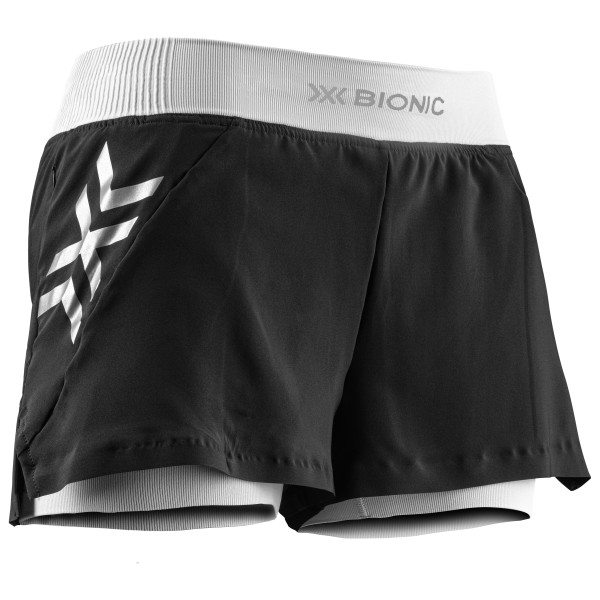 X-Bionic - Women's Twyce Race 2in1 Shorts - Laufshorts Gr L;M;S;XL;XS schwarz von X-BIONIC