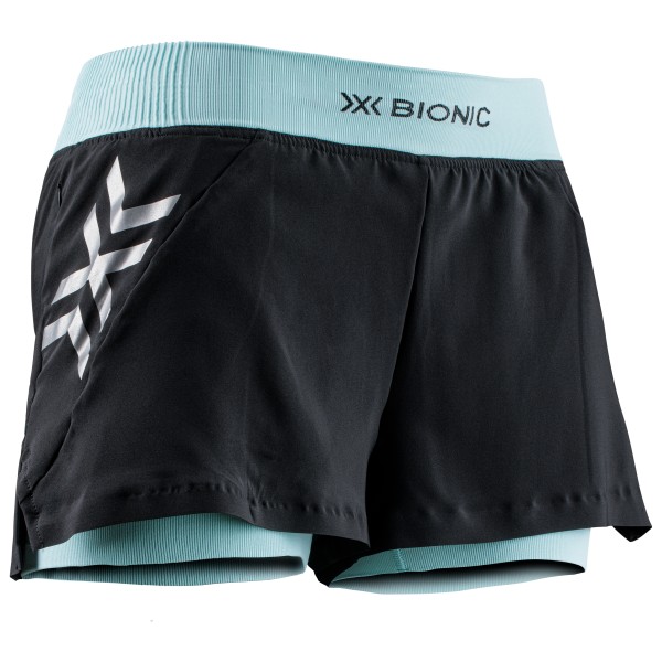 X-Bionic - Women's Twyce Race 2in1 Shorts - Laufshorts Gr L schwarz von X-BIONIC