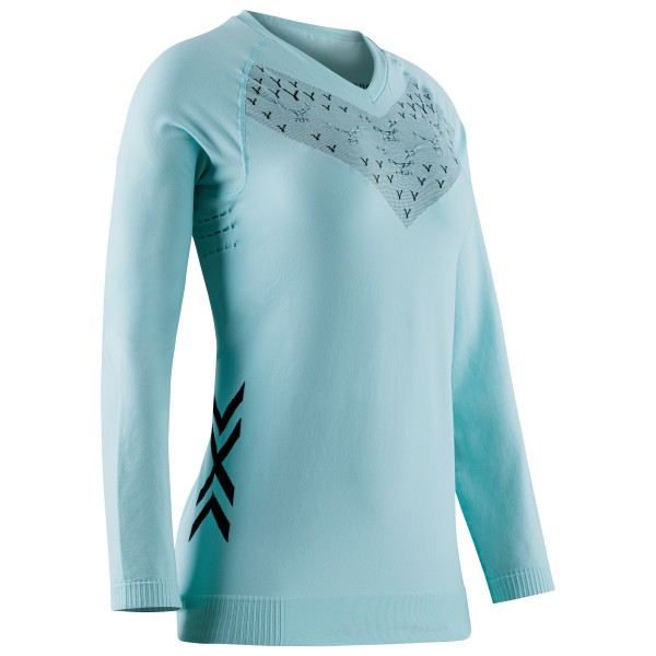 X-Bionic - Women's Twyce Run Shirt L/S - Laufshirt Gr L;M;S türkis von X-BIONIC