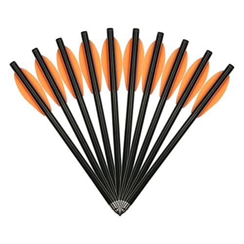 Empfehlung! X-Bow FMA Premium Bolzen für Pistolenarmbrüste - 6,5 Zoll - 10er Pack, für kleine Jagd und Feste Zielscheibe (Orange) von X- BOW FMA Engineering