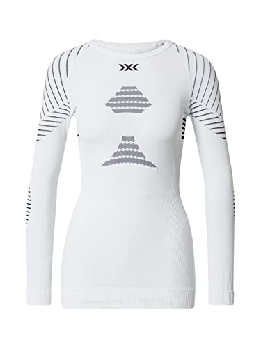 X-Bionic Damen Invent 4.0 T-Shirt, White/Black, XL von X-Bionic