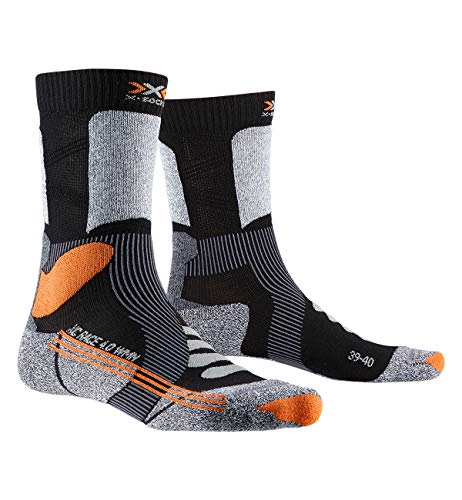 X-Socks X-Bionic Damen X-country Race 4.0 Socken, B053 Black/Stone Grey Melange, 42 EU von X-Socks