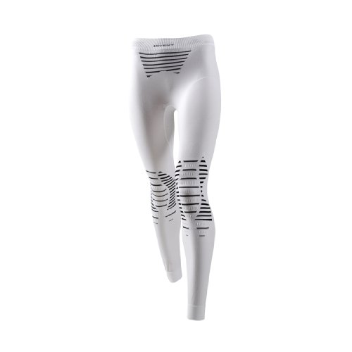 X-Bionic Erwachsene Funktionsbekleidung Lady Invent UW Pants Long, White/Black, XL von X-Bionic