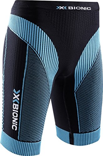 X-Bionic Erwachsene Funktionsbekleidung Running Lady Effektor Power OW Pants Shorts, Black/Turquoise, L von X-Bionic