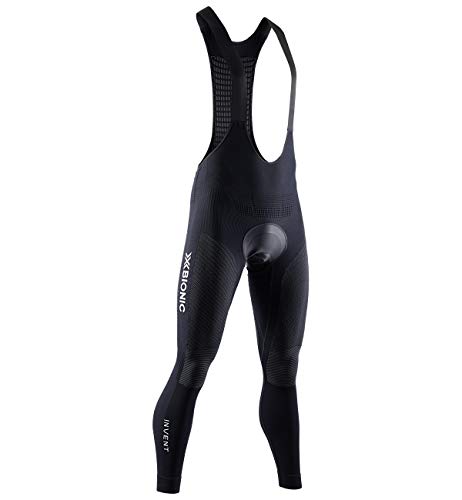 X-Bionic Herren Invent 4.0 Cycling Bib Pants Men Tr gerhose, B036 Black/Charcoal, S EU von X-Bionic