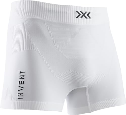 X-Bionic Invent 4.0 Boxershorts Arctic White/Opal Black L von X-Bionic