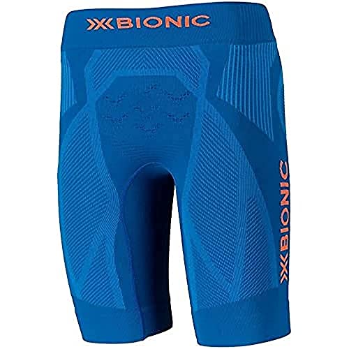 X-Bionic Pl-The Trick Shorts A005 Teal Blue/Kurkuma Orange S von X-Bionic