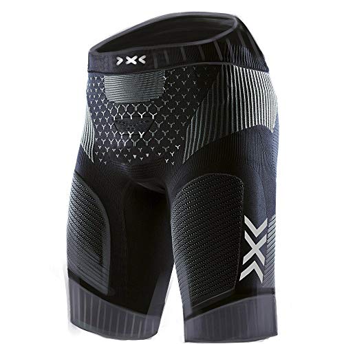 X-Bionic Herren Twyce 4.0 Run Shorts Men opal black/arctic white, M von X-Bionic