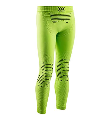 X-Bionic Unisex Kinder Invent 4.0 junior Pants, Green Lime/Black, 2022-12-13 00:00:00 EU von X-Bionic