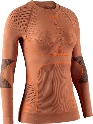 X-Bionic X-Plorer Energizer 4.0 Langärmliges Kompressions-Jersey-T-Shirt Braun Frau Grösse XS X-Bionic X-Plorer Energizer 4.0 Langärmliges Kompressions-Jersey-T-Shirt Braun Frau Grösse XS von X-Bionic