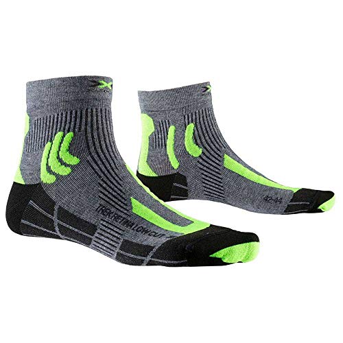 X-Socks X-Bionic Trek Retina Socks G164 Grey Melange/Phyton Yellow/Black 38 von X-Socks