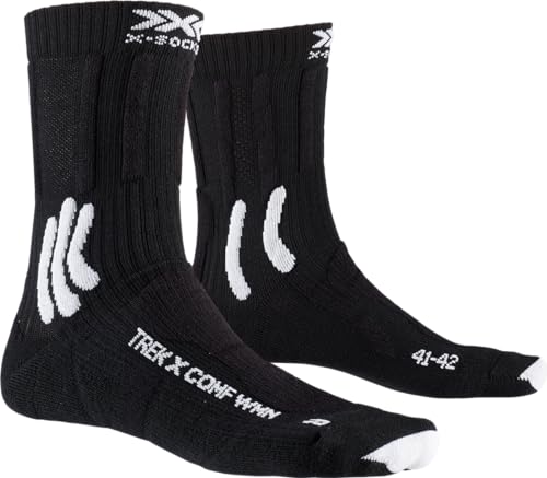 X-Socks X-Bionic X-Bionic Trek X Comf Socken Opal Black/Arctic White 37-38 X-Bionic Trek X Comf Socken Opal Black/Arctic White 37-38 von X-Socks