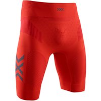 X-BIONIC Twyce G2 Laufshorts Herren sunset orange/teal blue XL von X-BIONIC