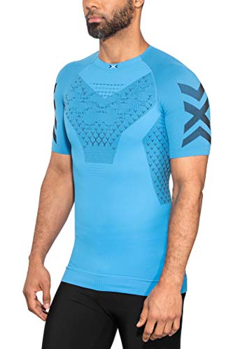 X-BIONIC Twyce T-Shirt A022 Twyce Blue/Opal Black L von X-Bionic