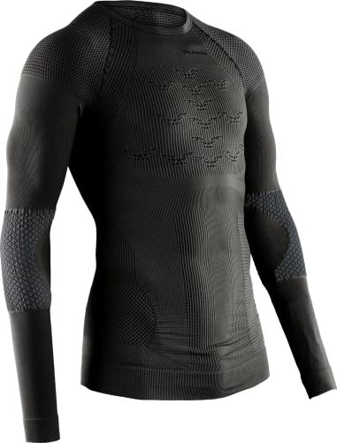 X-Bionic X-Plorer Energizer 4.0 Langärmliges Kompressions-Jersey-T-Shirt Schwarz Mann Grösse XXL von X-Bionic