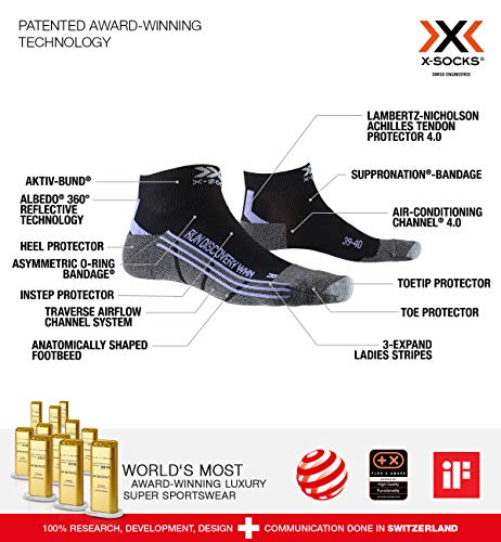X-Bionic X-Bionix Run Discovery Socke B053 Black 35-36 X-Bionic X-Bionix Run Discovery Socke B053 Black 35-36 von X-Socks