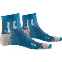 X-SOCKS Marathon Energy Laufsocken teal blue /arctic white 35-38 von X-SOCKS