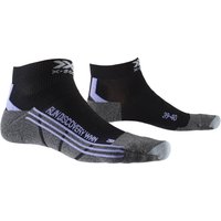 X-SOCKS RUN DISCOVERY 4.0 Laufsocken Damen B053 - black/stone grey melange 35-36 von X-SOCKS