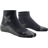 X-SOCKS Run Discover Ankle Laufsocken Damen B036 - black/charcoal 35-36 von X-SOCKS
