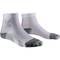 X-SOCKS Run Discover Ankle Laufsocken Damen W002 - arctic white/pearl grey 39-40 von X-SOCKS