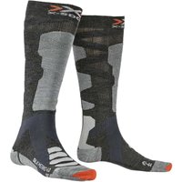 X-SOCKS Ski Silk Merino 4.0 Socken anthracite melange/grey melange 39-41 von X-SOCKS
