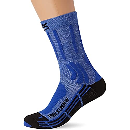 X-Bionic Trek X Linen Socken Lake Blue/Opal Black 39-40 von X-Socks