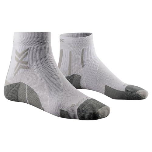 X-Socks® RUN PERFORM ANKLE, ARCTIC WHITE/PEARL GREY, 45-47 von X-Socks