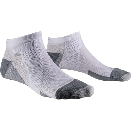 X-Socks® RUN PERFORM LOW CUT, ARCTIC WHITE/PEARL GREY, 42-44 von X-Bionic