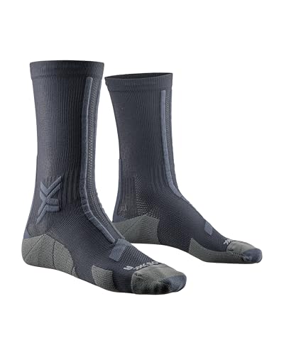 X-Socks Trailrun Discover Crew Laufsocke Schwarz Mann Grösse 39-41 von X-Socks