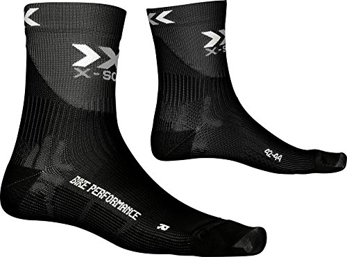 X-Socks Bike Performance Socken, Schwarz, 35/38 von X-Socks