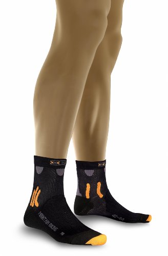 X-Socks Funktionssocken Mountain Biking Socken, Black, 35/38 von X-Socks