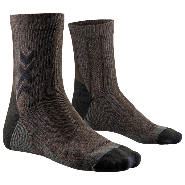 X-Socks - Hike Perform Natural Ankle - Wandersocken Gr 39-41 schwarz/grau von X-Socks