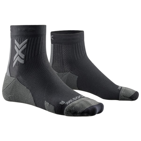 X-Socks - Run Discover Ankle - Laufsocken Gr 35-38 grau/schwarz von X-Socks