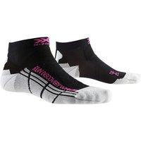 X-SOCKS Run Discovery Laufsocken Damen opal black/arctic white 37-38 von X-SOCKS