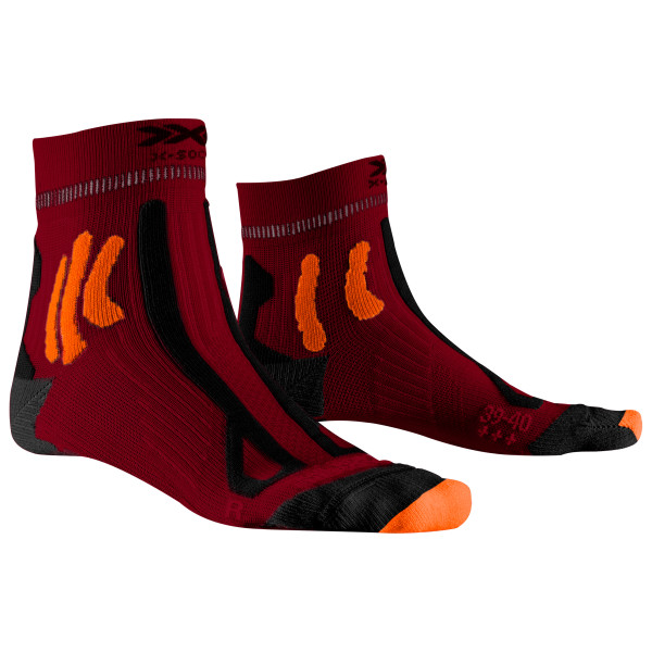 X-Socks - Trail Run Energy 4.0 - Laufsocken Gr 45-47 rot von X-Socks